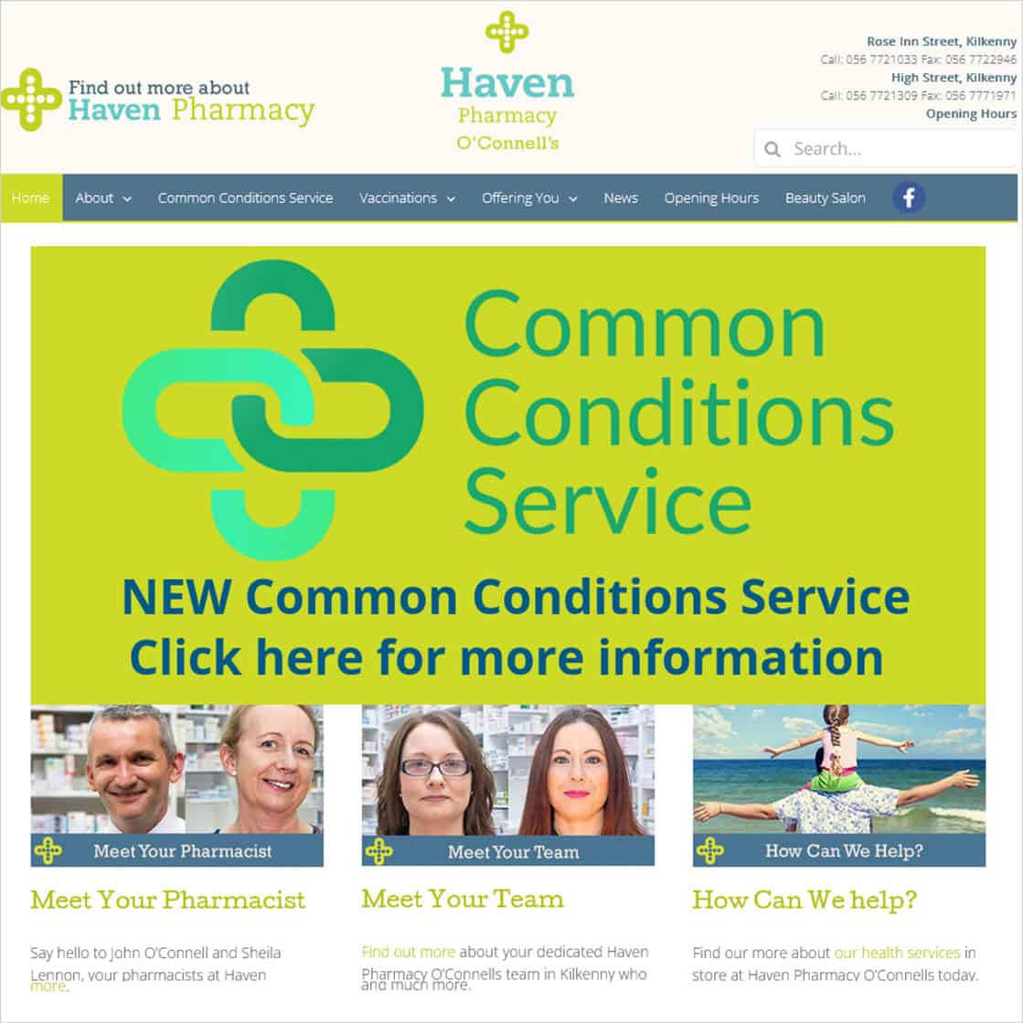 O’Connell’s Pharmacy Joins Our Website Maintenance & Care Plan